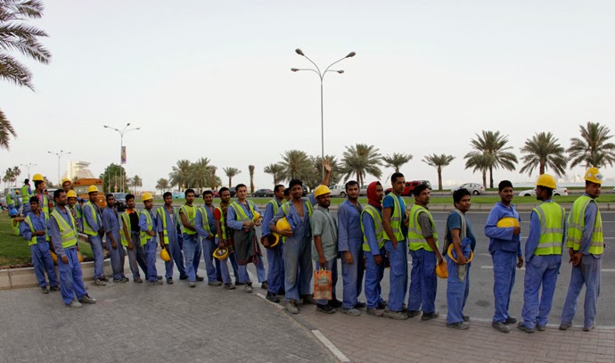 Explotación laboral en Copa del Mundo de 2022 en Qatar