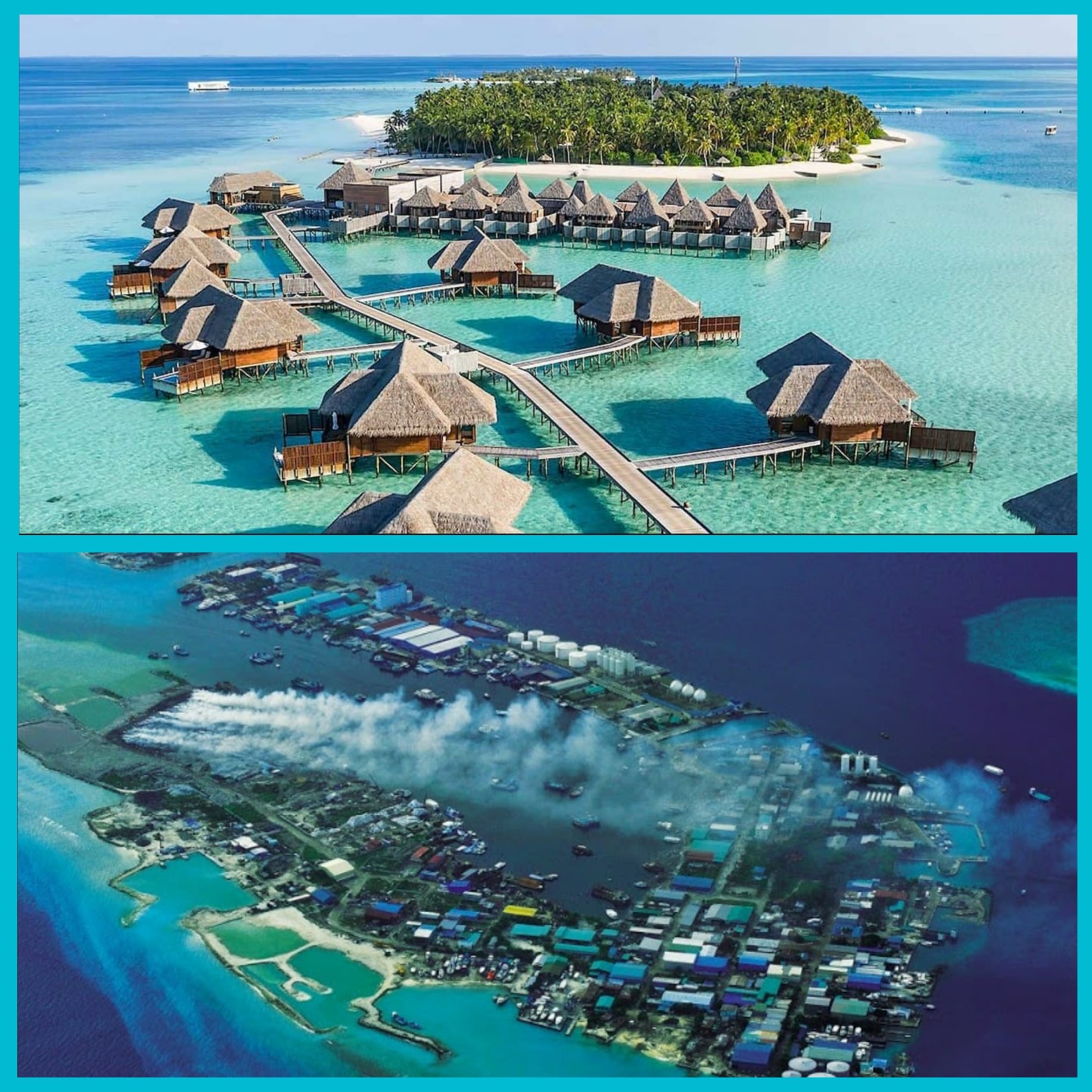 Turismo y residuos en las Islas Maldivas